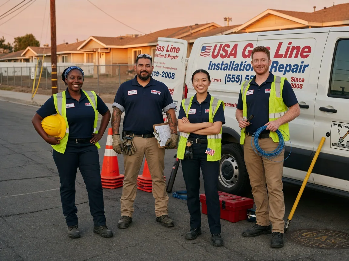 Gas Line Installation company in Sidon, MS